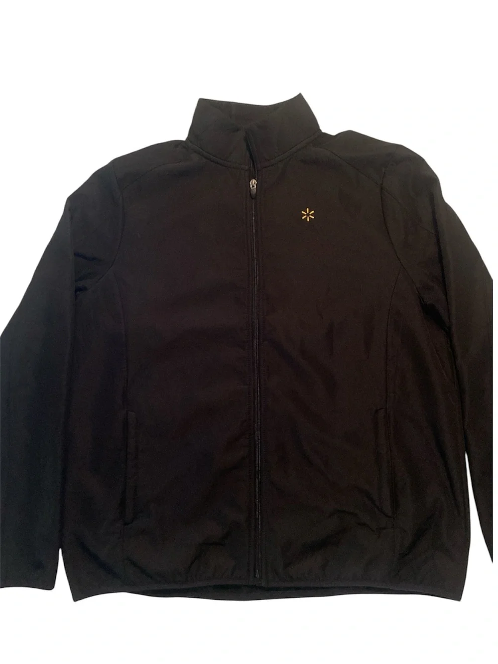 Men's Walmart Employee Black Full‑Zip Jacket Spark Shop Size M